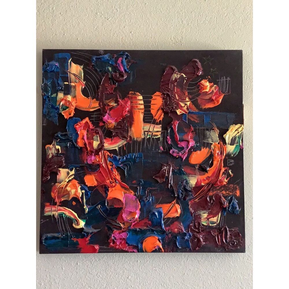 Abstract painting by Oz